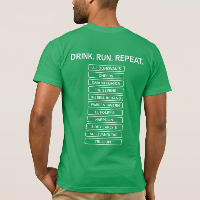Original Course t-shirt back